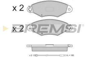 BREMSI BP3019 - 0