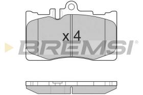 BREMSI BP3021 - B. PADS LEXUS