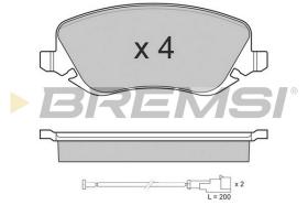 BREMSI BP3023 - B. PADS LANCIA
