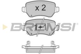 BREMSI BP3027 - 0