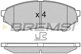 BREMSI BP3036 - B. PADS MITSUBISHI