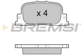 BREMSI BP3063 - B. PADS TOYOTA