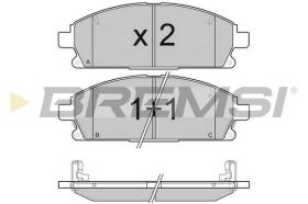 BREMSI BP3068 - B. PADS NISSAN, INFINITI