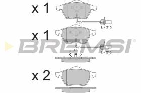 BREMSI BP3071 - 0