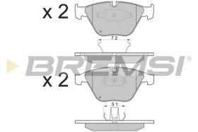 BREMSI BP3073 - 0
