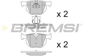 BREMSI BP3102 - 0