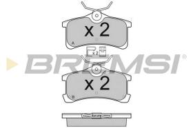 BREMSI BP3107 - B. PADS TOYOTA