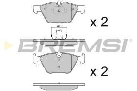 BREMSI BP3108 - 0