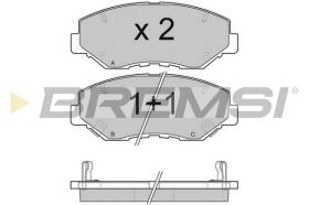 BREMSI BP3117 - B. PADS HONDA