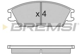 BREMSI BP3124 - 0