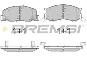 BREMSI BP3144 - B. PADS TOYOTA