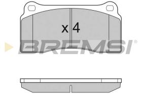 BREMSI BP3153 - B. PADS JAGUAR, DAIMLER