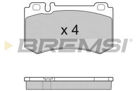 BREMSI BP3164 - B. PADS MERCEDES-BENZ