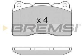 BREMSI BP3167 - B. PADS RENAULT, VOLVO