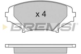 BREMSI BP3170 - B. PADS MAZDA