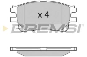 BREMSI BP3191 - B. PADS TOYOTA