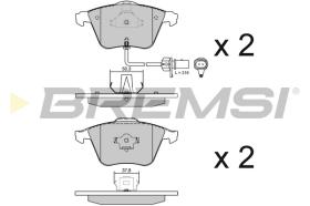 BREMSI BP3214 - SUSTITUIDA POR BP3614  & PASTILLA DE FRENO