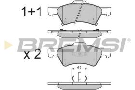 BREMSI BP3222 - 0