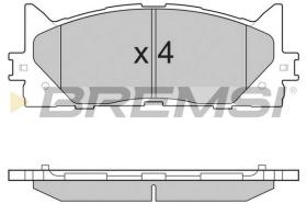 BREMSI BP3253 - B. PADS TOYOTA, LEXUS