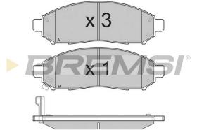 BREMSI BP3256 - 0