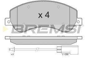 BREMSI BP3274 - 0