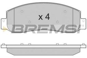 BREMSI BP3306 - B. PADS FORD