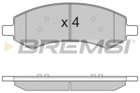 BREMSI BP3310 - B. PADS RAM, DODGE