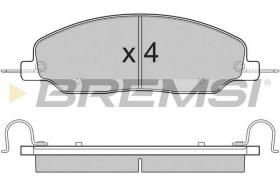 BREMSI BP3312 - B. PADS FORD USA