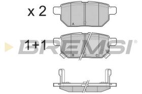 BREMSI BP3322 - 0
