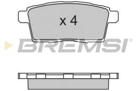 BREMSI BP3333 - B. PADS MAZDA