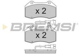 BREMSI BP3354 - B. PADS ALFA ROMEO, ABARTH
