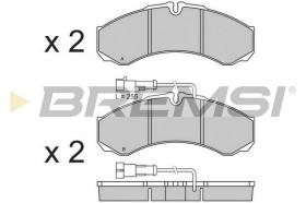 BREMSI BP3361 - 0