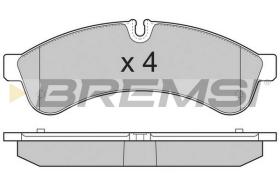BREMSI BP3365 - B. PADS IVECO