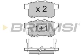 BREMSI BP3370 - B. PADS HONDA