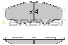 BREMSI BP3375 - B. PADS TOYOTA