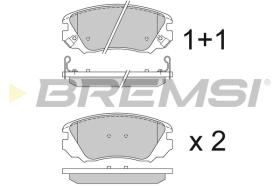 BREMSI BP3376 - 0
