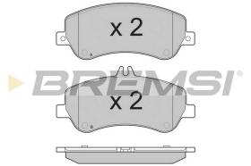 BREMSI BP3385 - B. PADS MERCEDES-BENZ