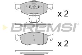 BREMSI BP3391 - 0