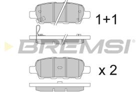 BREMSI BP3395 - 0