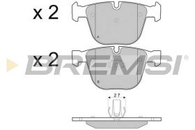 BREMSI BP3410 - B. PADS BMW