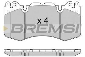 BREMSI BP3414 - B. PADS HARLEY-DAVIDSON MC, LAND ROVER