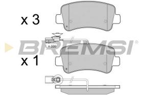 BREMSI BP3441 - 0
