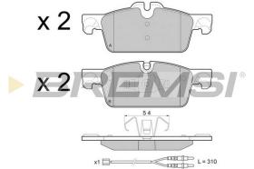 BREMSI BP3464 - 0