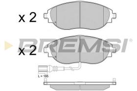 BREMSI BP3474 - 0