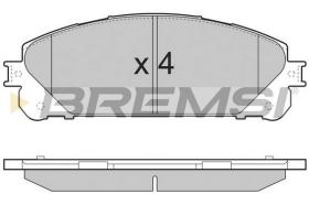 BREMSI BP3481 - B. PADS TOYOTA, LEXUS