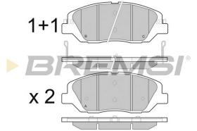 BREMSI BP3492 - B. PADS SSANGYONG, HYUNDAI