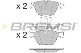 BREMSI BP3500 - B. PADS BMW