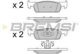 BREMSI BP3512 - 0