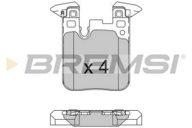 BREMSI BP3521 - 0