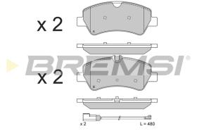 BREMSI BP3526 - 0